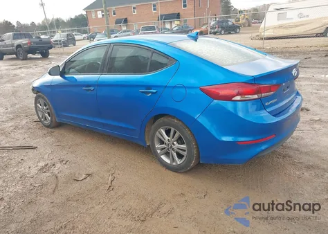 2017 Hyundai Elantra Se z USA, uszkodzony, nr VIN KMHD84LF5HU422489